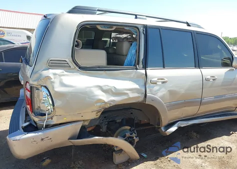 2003 Toyota Land Cruiser z USA, uszkodzony, nr VIN JTEHT05J632048764